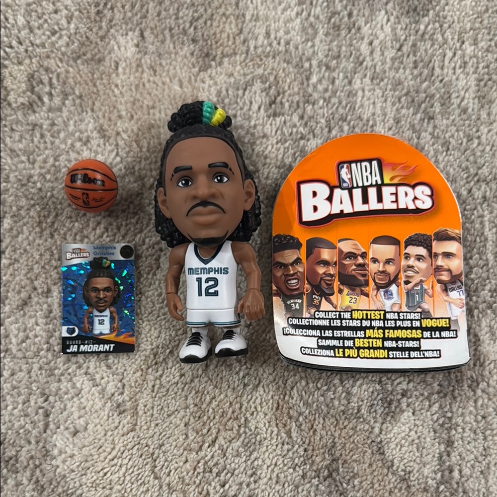 NBA Ballers Collectible Figure White Jersey